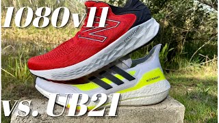 1080v11 vs Ultraboost 21 [upl. by Kimon]