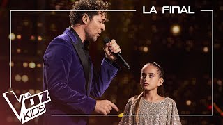 David Bisbal y Alira Moya cantan quotMe siento vivoquot  La Final  La Voz Kids Antena 3 2024 [upl. by Annaihr419]