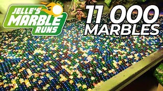 INCREDIBLE Marble Run Machine with 11000 Marbles [upl. by Decrem]