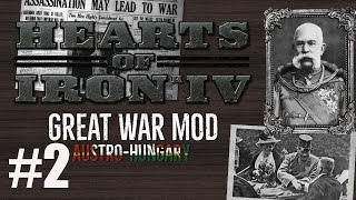 Hearts of Iron IV The Great War 2  AustroWęgry  Rozbujać Przemysł Titanic tonie [upl. by Kippar]