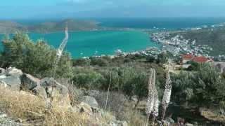 GREECE CRETE KRETA Plaka Elounda amp Spinalonga hdvideo [upl. by Wright731]