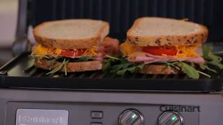 Panini Sandwich using the Cuisinart Griddler® Deluxe [upl. by Bendick]