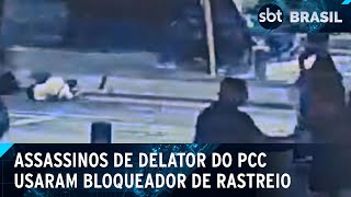 Carro usado em assassinato de delator do PCC tinha bloqueador de rastreador  SBT Brasil 141124 [upl. by Greenwald285]