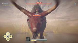 Assassins Creed® Odyssey Somewhat Easy way to Kill Legendary Animal The Kretan Bull [upl. by Wesley]