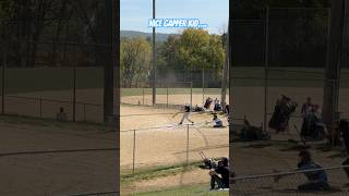 Gapper Nice shot kid baseball sports mlb letsgo baseballlife homerun highlights [upl. by Irah473]