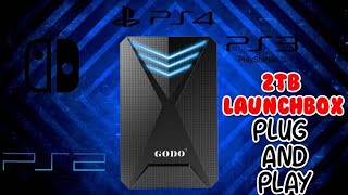 😱 Disco Duro Portátil 2TB PLUG AND PLAY 👉 LAUNCHBOX ON FIRE 😎 PS2PS3PS4WIIU [upl. by Teador735]