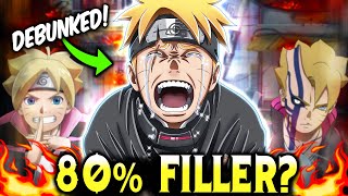 Boruto Is 80 Percent FILLER  The Honest TRUTH About Borutos Anime [upl. by Arries]