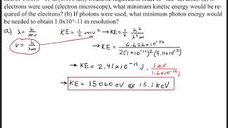 The resolving power of a microscope is proportional to the wavelength used [upl. by Annazus633]