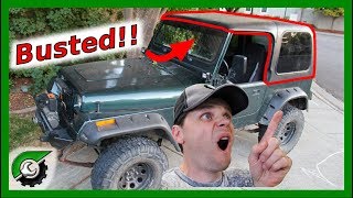 Jeep Wrangler Hard Top Rebuild [upl. by Lorene]