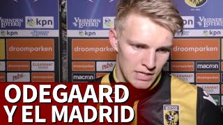 Odegaard habla de su futuro en el Madrid  Diario As [upl. by Florina]