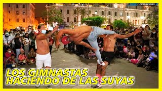 LOS GIMNASTAS CHANCHITO JR  JIM SUERO  JEFRI  CÓMICOS AMBULANTES [upl. by Ahsiemac]