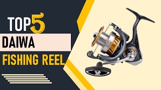 Top 5 Best Daiwa Fishing Reel in 2024  Spinning Fishing Reel [upl. by Ronal]