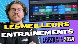 LES MEILLEURS ENTRAINEMENTS SUR FM24 🏃‍♂️⚽️🥅 Football Manager 2024 [upl. by Utley125]