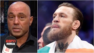 Joe Rogan Dana White react to Conor McGregors retirement tweet  ESPN MMA [upl. by Anikas888]