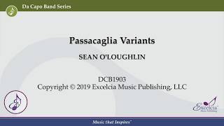 Passacaglia Variants  Sean OLoughlin [upl. by Kared108]