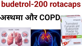 Budetrol 200 rotacapscapsuleformoterol fumarate amp budesonide inhalation use in hindiasthmacopd [upl. by Abekam]