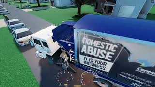 Roblox Garbage truck Cleanaway Central Coast Council recycle bin garbagetruck garbage [upl. by Nauh]