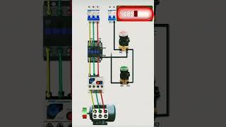 Motor Control Diagram Explained  Simple Guide 🤩⚡♥️ shorts [upl. by Norok]