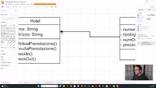 Esercizi di UML 55  Prenotazione alberghi  CLASS DIAGRAM il diagramma di classe [upl. by Alejo798]