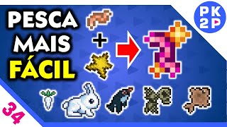 Terraria Mobile 13 ► A isca ideal para iniciantes e Montaria Coelhão 34 [upl. by Candless542]