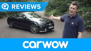 Mercedes CClass Coupe 2018 review  Mat Watson Reviews [upl. by Anurb89]