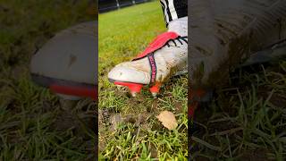 ASMR 🔊 with SG boots on a muddy pitch [upl. by Nitsirk]