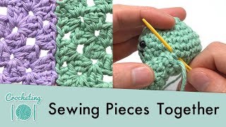 How to Sew Pieces Together [upl. by Brit]