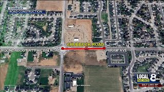 Section of Chubbuck Road closing down for several days [upl. by Ylram]