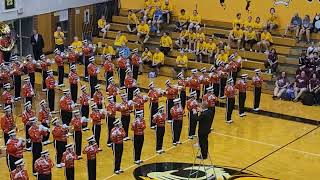 MTSB Massillon Tiger Swing Band at Cuyahoga Falls band show 81223 [upl. by Eidorb]