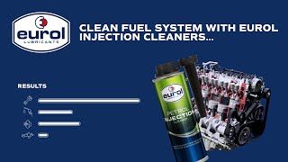 How to clean fuel injectors with Eurol Injection Cleaner additive [upl. by Olzsal]