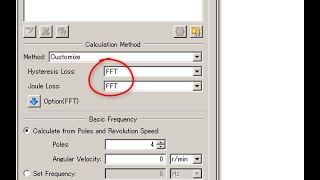 Algorithm FFT JMAGDesigner [upl. by Enitsud356]