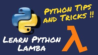 Understand Python Lambda function amp filter function Tamil  Python tips amp tricks [upl. by Roath184]