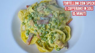 15Minute Creamy Tortellini Pasta Recipe [upl. by Nylak]