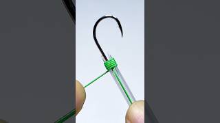 Fishing knot skills Simple DIY tools tips fishing diy shorts [upl. by Lerad]