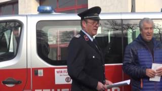 Übergabe Neuer MTW für die Bernsdorfer Feuerwehr  ELSTERWELLE [upl. by Nad]