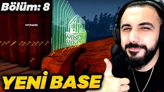 YENİ VE DAHA BÜYÜK BASE YAPIYORUZ THE FOREST Bölüm 8  Barış Can [upl. by Bradeord]