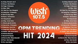 Best Of Wish 1075 Songs Playlist WITH LYRICS  The Most Listened Song 2024 On Wish 1075  Sining [upl. by Yraccaz]