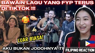 WOAH AKU BUKAN JODOHNYA  TRI SUAKA COVER ZIDAN ANGGA CANDRA ADLANI RAMBE FILIPINO REACTION🇵🇭 [upl. by Nerta]