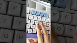 🩵☁️ my new RGB keyboard amp mouse setup unboxing asmrsounds keyboard aesthetic youtubeshorts [upl. by Tnomel]