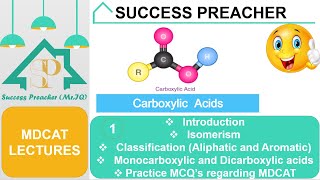 1 Introduction of Carboxylic acids  Classification Mono amp Dicarboxylic acid  Carboxylic acids [upl. by Randie]