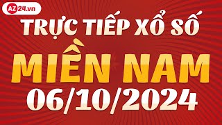 XSMN 6102024  Trực Tiếp Xổ Số Miền Nam Hôm Nay Chủ Nhật  SXMN ngày 6 tháng 10  XS Miền Nam [upl. by Melac]