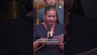 Mathilde Panot dénonce la venue de Bezalel Smotrich en France ajplusfrancais nfp lfi [upl. by Tyrrell]