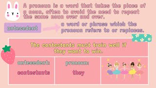 💟 ENGLISH What is a PronounAntecedent Agreement  iQuestionPH [upl. by Showker715]