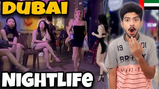 Deira Dubai Night Life🥵  Deira Dubai🇦🇪  Dubai Girls Night Party🍾 [upl. by Baynebridge]