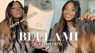 Before you buy BELLAMI Silk Seam Hair Extensions Watch this Unboxing Styling Update included [upl. by Susann431]