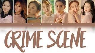 Crime Scene  OH MY GIRL 오마이걸 HANROMENG COLOR CODED LYRICS [upl. by Polash]