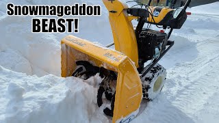 Cub Cadet 2X 30quot MAX TwoStage 357cc Gas Snow Blower Review With Electric Start amp Power Steering [upl. by Formenti]