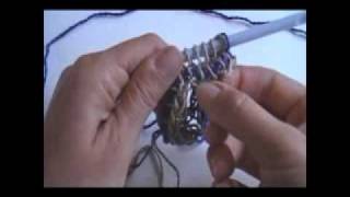 DoubleEnded Crochet Hook Spiral Method  Part 1 Tunisian Crochet in the Round  Fundamentals [upl. by Remark221]