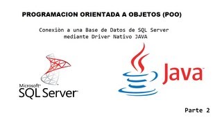 Conectar a una Base de Datos de SQL Server desde Java con Netbeans utilizando Driver JAVA  2 [upl. by Trik]