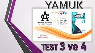 YAMUK TEST 3 ve 4 FULL MATEMATİK YAYINLARI 2020 EvdeKal evdekaltürkiye bizbizeyeteriz [upl. by Larcher]